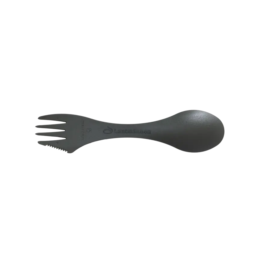 grön spork med lantmännen logga