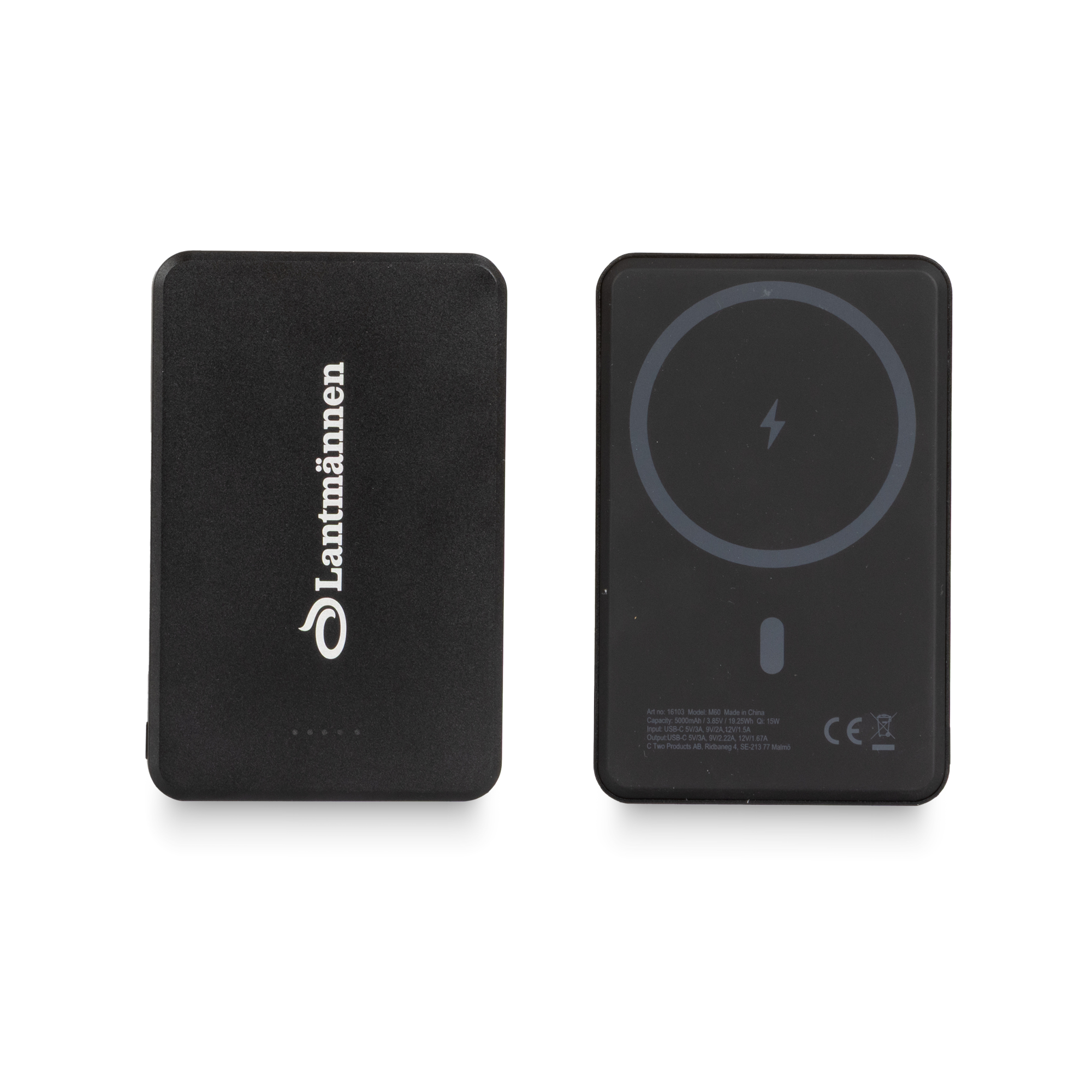 powerbank med lantmännen logga