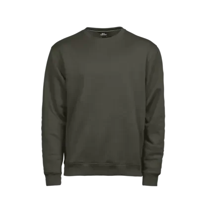 grön hoodie utan tryck