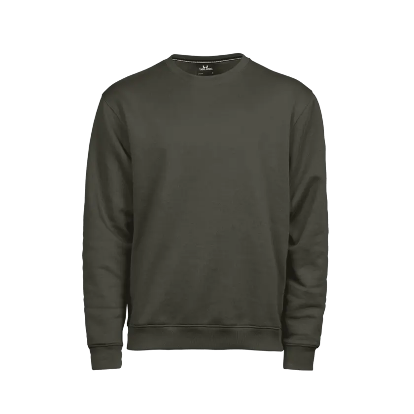 grön hoodie utan tryck