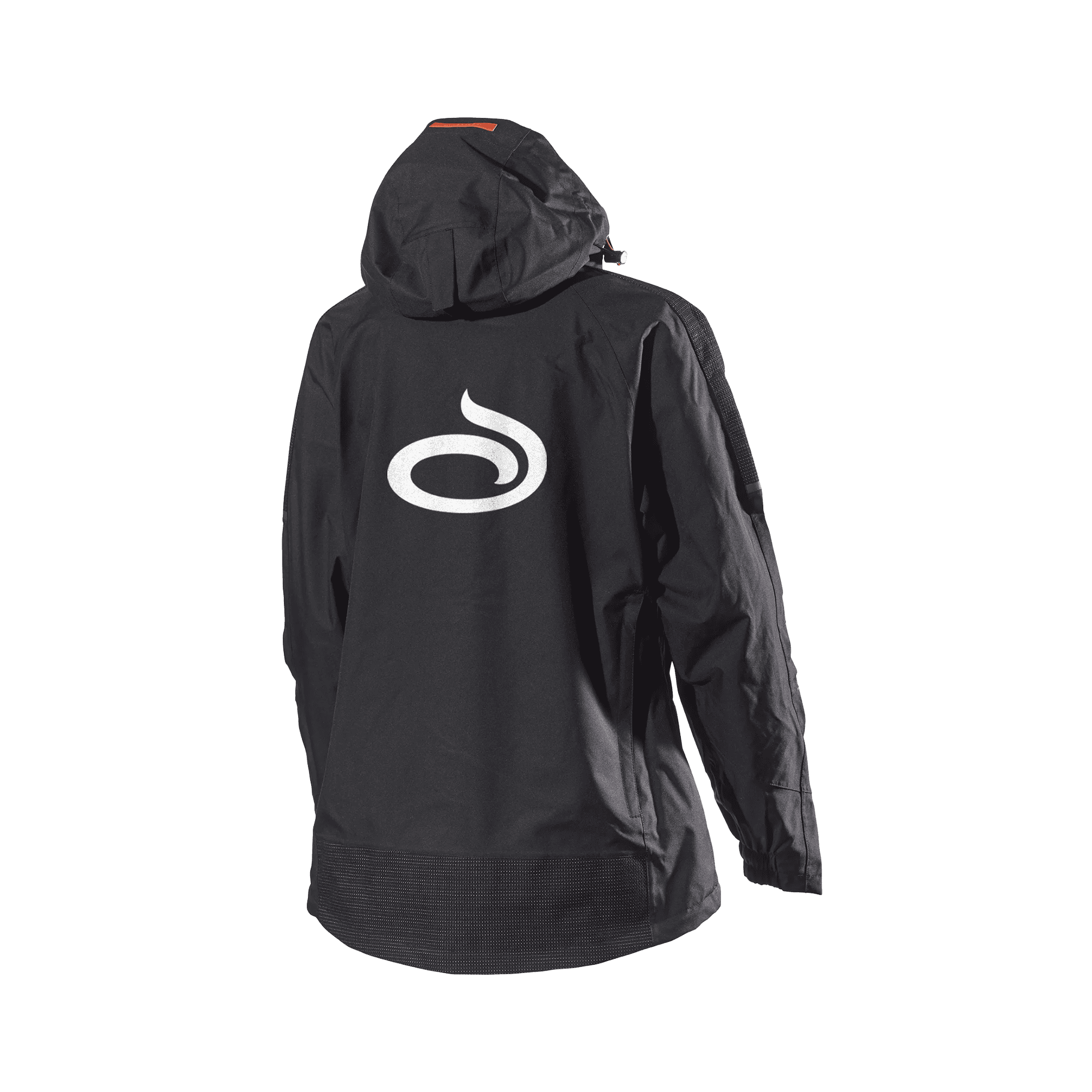 svart arbetsjacka med lantmännen grodd bak